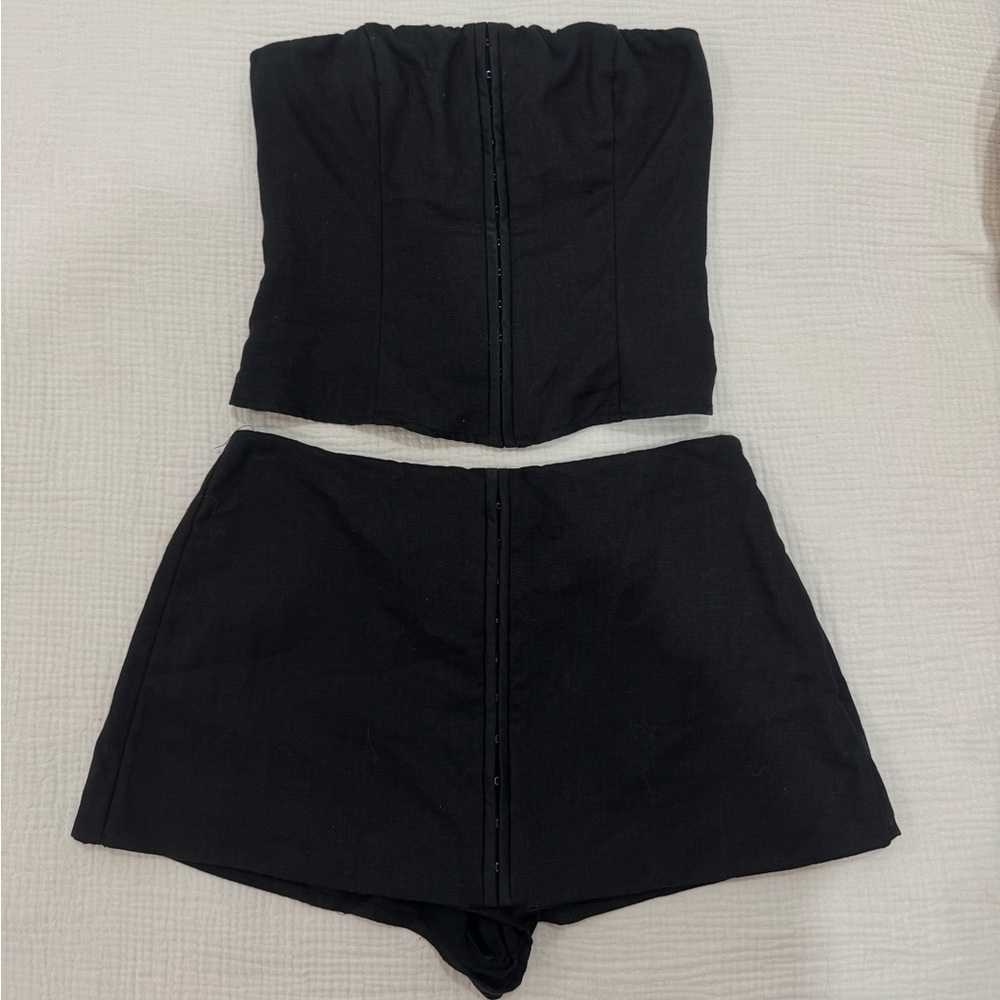 Reformation ‘Sophie’ Linen Two Piece - Picture 4 of 6
